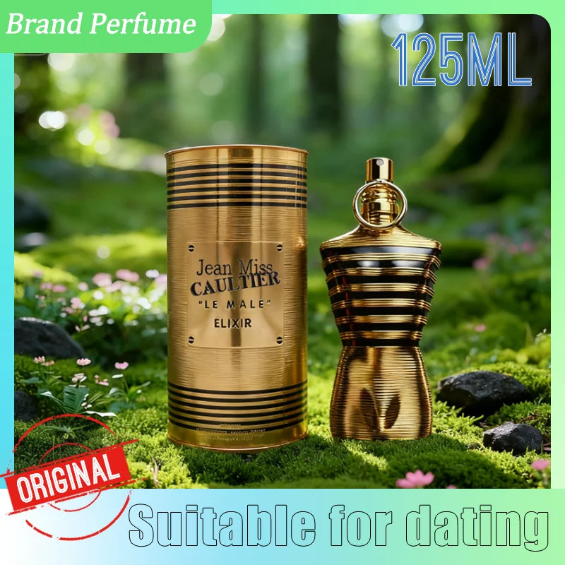 Experience the Allure of Wild Hormones: 125ML Alcohol-Free Perfume with Leather, Tobacco, and Cinnamon Vanilla Notes for a Long-Lasting Fragrance
